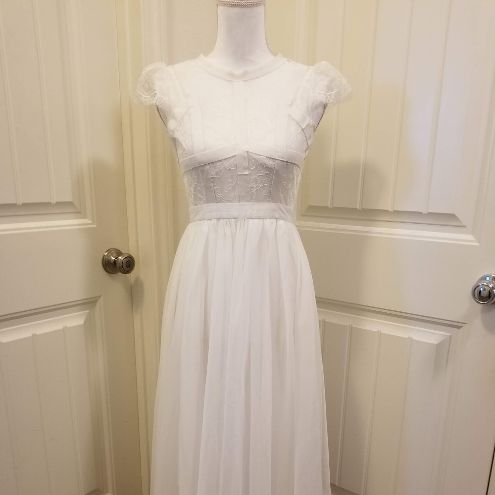White dress